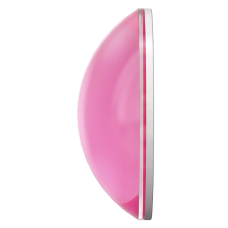 Swarovski 2080/4 Hotfix Pearl Cabochon Crystal Electric Pink Ignite SS10