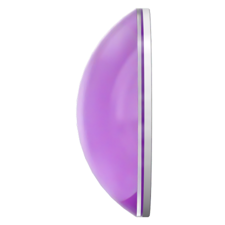 Swarovski 2080/4 Hotfix Pearl Cabochon Crystal Electric Violet Ignite SS10