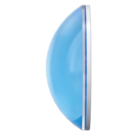 Swarovski 2080/4 Hotfix Pearl Cabochon Crystal Electric Blue Ignite SS16