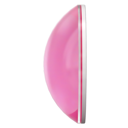 Swarovski 2080/4 Hotfix Pearl Cabochon Crystal Electric Pink Ignite SS16