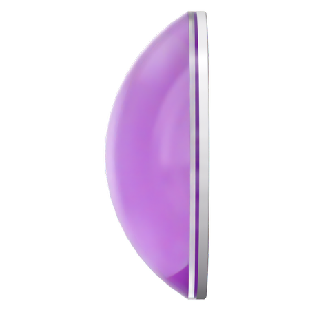 Swarovski 2080/4 Hotfix Pearl Cabochon Crystal Electric Violet Ignite SS20