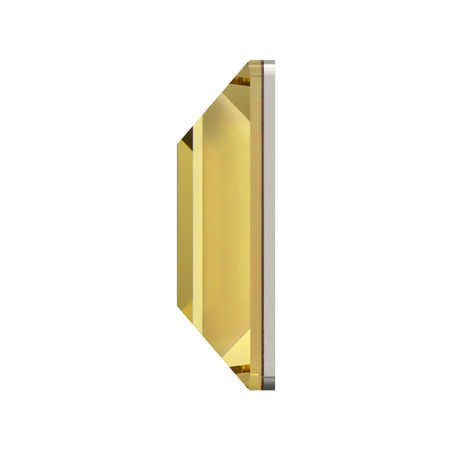 Swarovski 2400 Square Flat Back ReCreated Dark Jonquil 3mm
