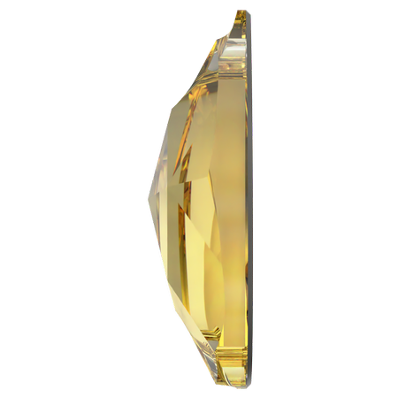 Swarovski 3230 Drop Sew-on ReCreated Dark Jonquil 18x10.5mm