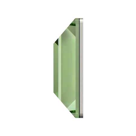 Swarovski 2400 Square Flat Back ReCreated Peridot 3mm