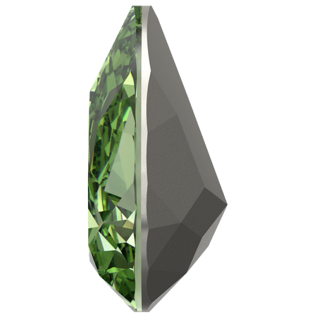 Swarovski 4320 Pear Rhinestones ReCreated Peridot 10x7mm
