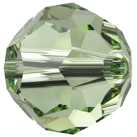 Swarovski 5000 Round Bead ReCreated Peridot 8mm