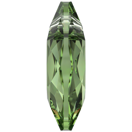 Swarovski 6438 Elliptic Cut Pendant ReCreated Peridot 9mm