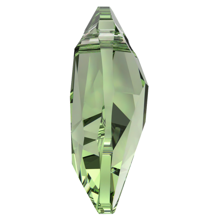 Swarovski 6656 Galactic Vertical Pendant ReCreated Peridot 27mm