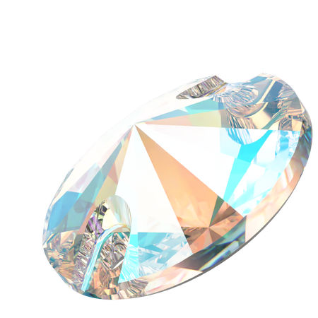 Dreamtime Crystal DC 3200 Rivoli Sew-on Crystal Shimmer 14mm