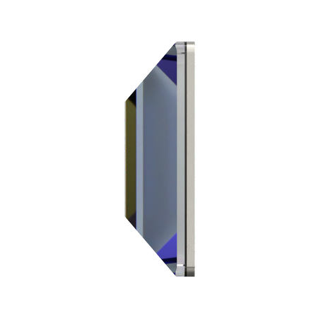 Dreamtime Crystal DC 2400 Square Flat Back Crystal Heliotrope 3mm