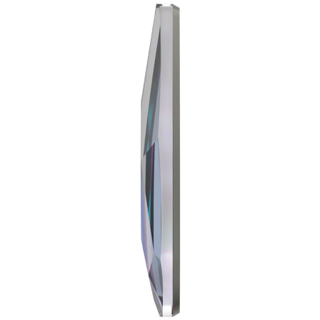 Dreamtime Crystal DC 2304 Raindrop Flat Back Crystal Heliotrope 10x2.8mm