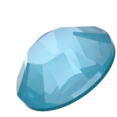 Dreamtime Crystal DC 2038 Hotfix Rhinestone Crystal Teal Ignite SS6