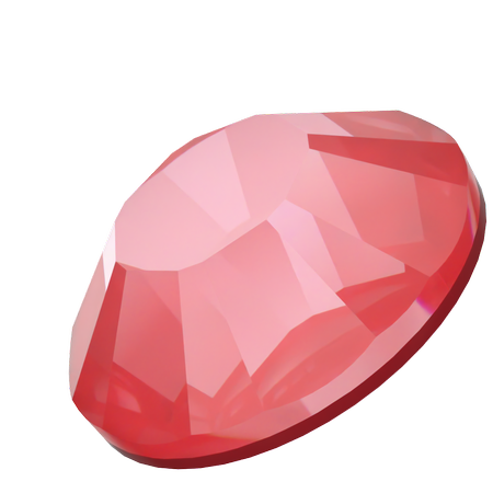 Dreamtime Crystal DC 2038 Hotfix Rhinestone Crystal Poppy Red Ignite SS10