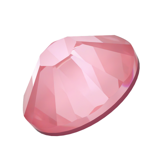 Dreamtime Crystal DC 2058 Flat Back Rhinestone Crystal Dahlia Ignite SS9