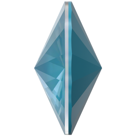 Dreamtime Crystal DC 1122 Rivoli Round Stone Crystal Teal Ignite 12mm