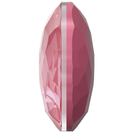 Dreamtime Crystal DC 1383 Thin Round Stone Crystal Dahlia Ignite 14mm