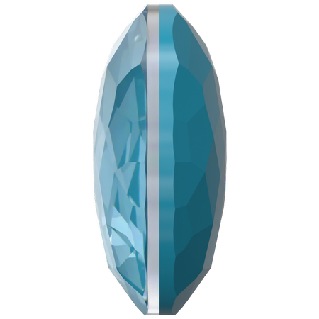 Dreamtime Crystal DC 1383 Thin Round Stone Crystal Teal Ignite 10mm