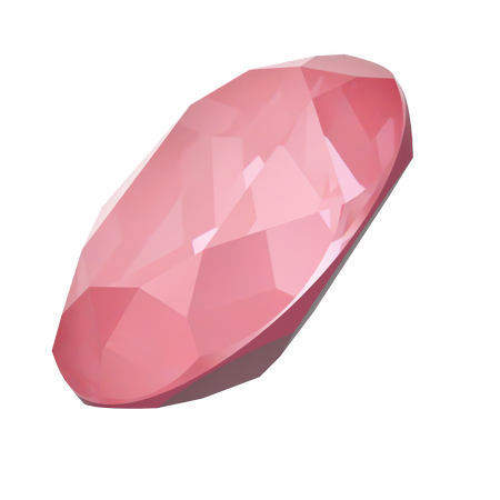 Dreamtime Crystal DC 4120 Oval Fancy Stone Crystal Dahlia Ignite 14x10mm