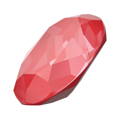 Dreamtime Crystal DC 4120 Oval Fancy Stone Crystal Poppy Red Ignite 18x13mm