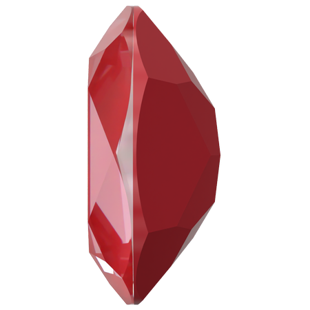 Dreamtime Crystal DC 4120 Oval Fancy Stone Crystal Poppy Red Ignite 18x13mm