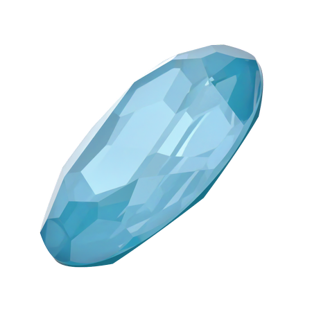 Dreamtime Crystal DC 4127 Large Oval Fancy Stone Crystal Teal Ignite 30x22mm
