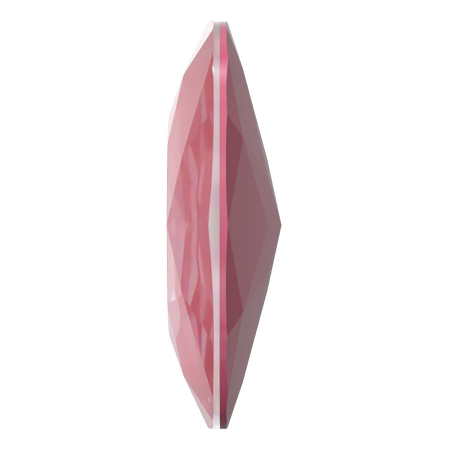 Dreamtime Crystal DC 4487 Large Cushion Cut Square Fancy Stone 27mm Crystal Dahlia Ignite