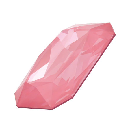 Dreamtime Crystal DC 4627 Large Rectangle Octagon Fancy Stone Crystal Dahlia Ignite 27x18.5mm