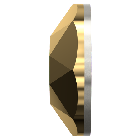 Dreamtime Crystal DC 3188 Lochrosen Crystal Aurum 4mm