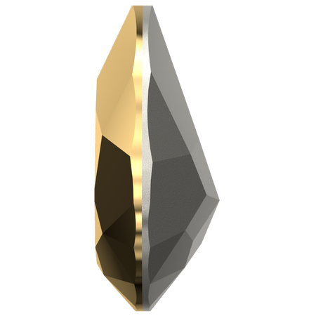 Dreamtime Crystal DC 4320 Pear Shaped Fancy Stone Crystal Aurum 18x13mm