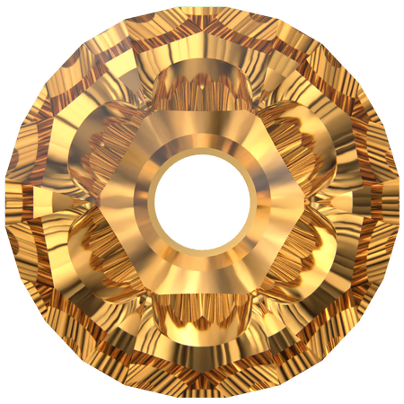 Dreamtime Crystal DC 5328 Bicone Bead Crystal Aurum 3mm