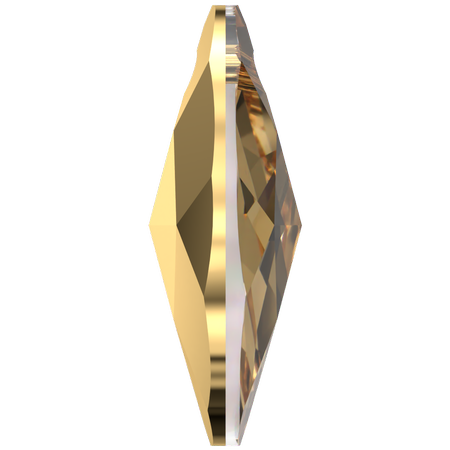 Dreamtime Crystal DC 6106 Pear Shaped Pendant Crystal Aurum 16mm