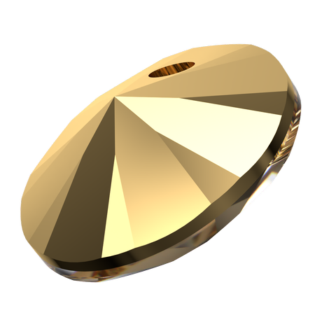 Dreamtime Crystal DC 6428 Rivoli Pendant Crystal Aurum 8mm