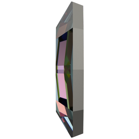 Dreamtime Crystal DC 2200 Navette Flat Back Crystal Vitrail Medium 4x2mm