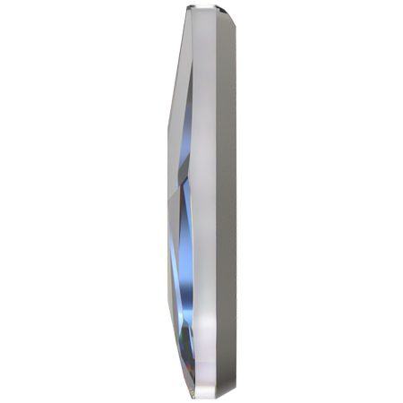 Dreamtime Crystal DC 2304 Raindrop Flat Back Crystal Vitrail Medium 6x1.7mm