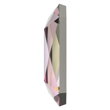 Dreamtime Crystal DC 2602 Emerald Cut Flatback Crystal Vitrail Light 14x10.5mm
