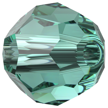 Dreamtime Crystal DC 5000 Round Bead ReInvented Caribbean Green 8mm
