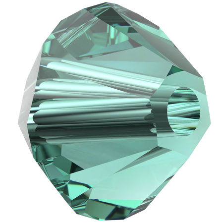 Dreamtime Crystal DC 5328 Bicone Bead ReInvented Caribbean Green 4mm