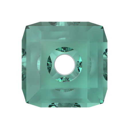 Dreamtime Crystal DC 5601 Cube Beads 4mm ReInvented Caribbean Green