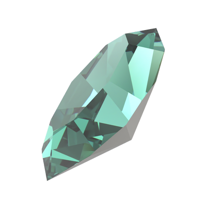 Dreamtime Crystal DC 4228 Navette Fancy Stone ReInvented Caribbean Green 8x4mm