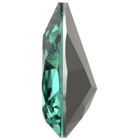 Dreamtime Crystal DC 4320 Pear Shaped Fancy Stone ReInvented Caribbean Green 8x6mm