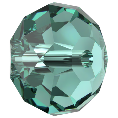 Dreamtime Crystal DC 5040 Briolette Bead ReInvented Caribbean Green 8mm