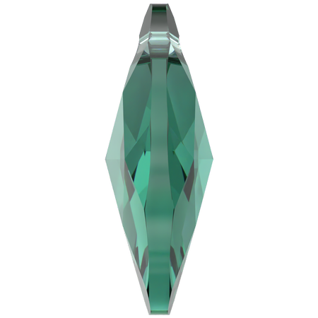 Dreamtime Crystal DC 6106 Pear Shaped Pendant ReInvented Caribbean Green 22mm