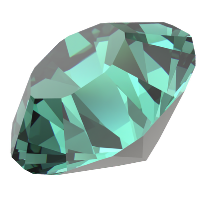 Dreamtime Crystal DC 1028 Chaton ReInvented Caribbean Green PP9