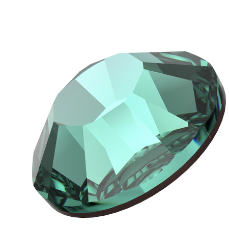 Dreamtime Crystal DC 2038 Hotfix Rhinestone ReInvented Caribbean Green SS6