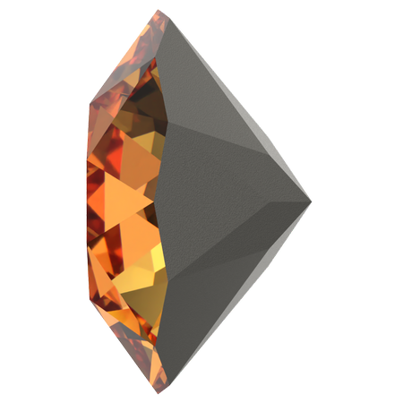 Dreamtime Crystal DC 1088 Chaton Dark Orange PP32