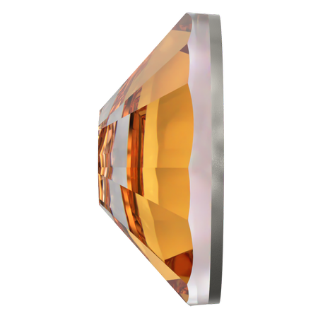 Dreamtime Crystal DC 2058 Flat Back Rhinestone Dark Orange SS5