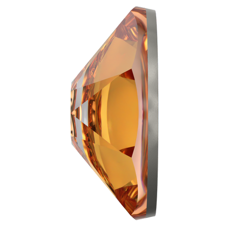 Dreamtime Crystal DC 2088 Flat Back Rhinestone Dark Orange SS34