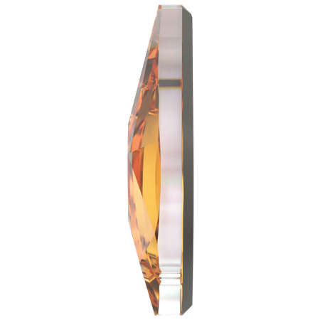 Dreamtime Crystal DC 2205 Flame Flat Back Dark Orange 14mm
