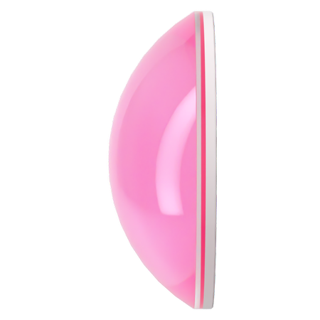 Dreamtime Crystal DC 2080 Flat Back Pearl Cabochon Crystal Electric Pink Ignite SS10