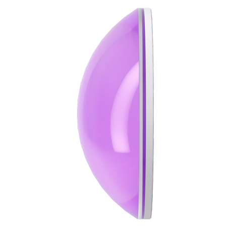 Dreamtime Crystal DC 2080 Flat Back Pearl Cabochon Crystal Electric Violet Ignite SS10